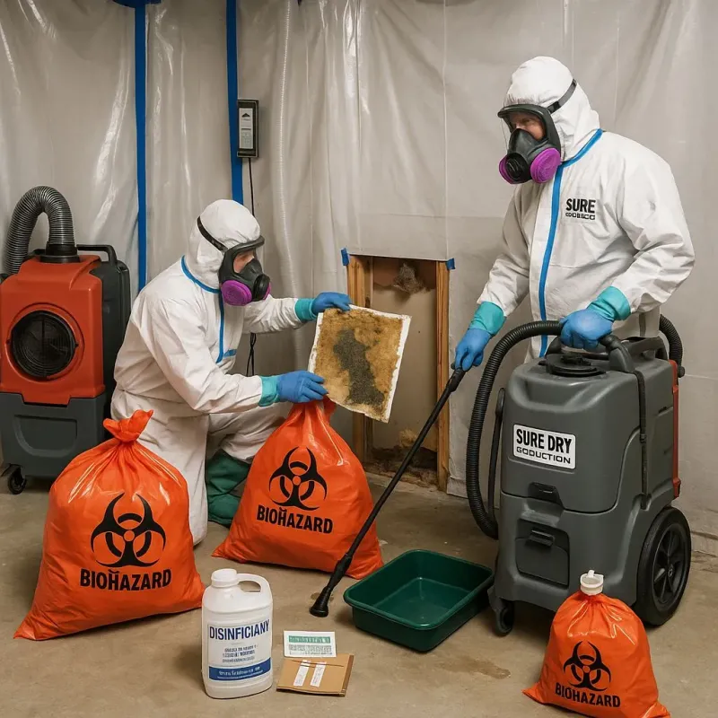 Contaminated Water Handling Protocols process in Camden, TN