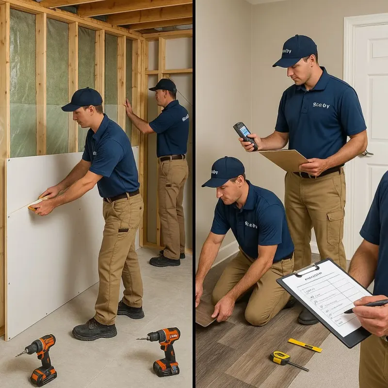 Repairs and Reconstruction process in Camden, TN